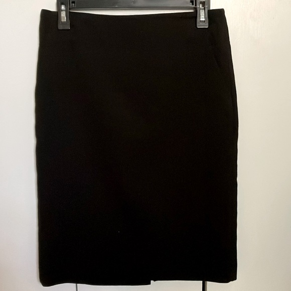 Rafaella Dresses & Skirts - Rafaella Deep Black Pencil Silhouette Skirt Size 4